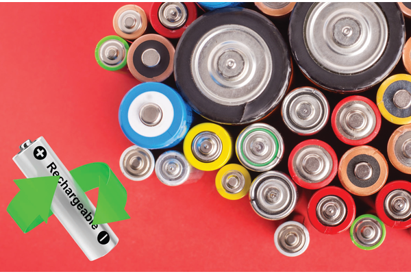 Batteries and rechargeable batteries