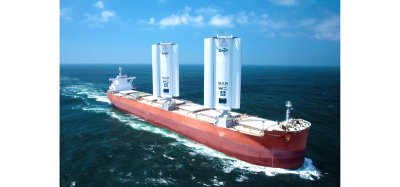 Adding Sails to Ships to Save Money and the Planet