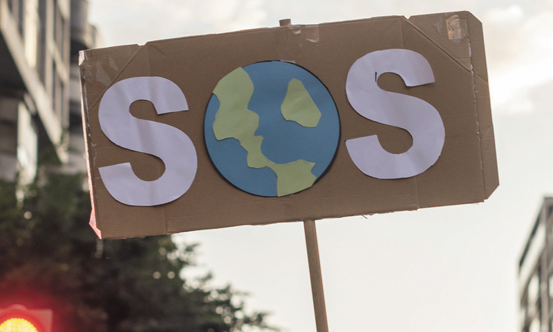 Climate anxiety SOS Earth sign
